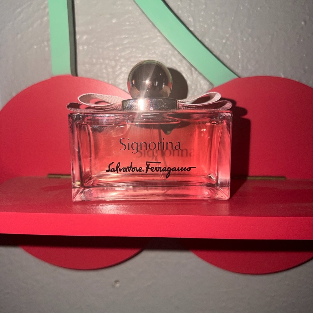 Salvatore Ferragamo Signorina with Pink Accents